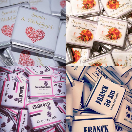 Chocolats Personnalisés
